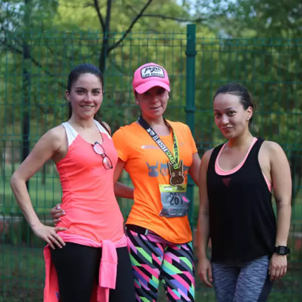Paulina Tamayo, Fabiola Ortiz y Carla Escobedo