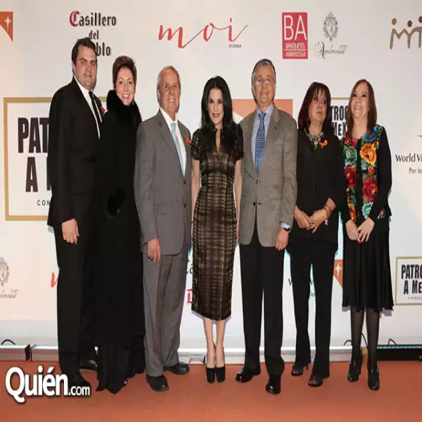 Joshua Harder, Dania Díaz, Jorge Vivanco, Martha Debayle, William Biese, Delfina Flores y Maricarmen Díaz