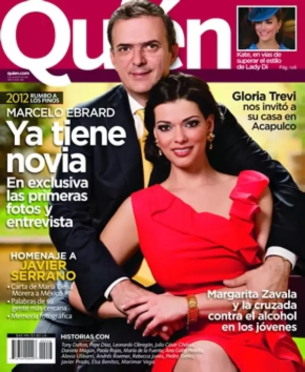 Seis meses después de su divorcio Ebrard encontró el amor nuevamente.