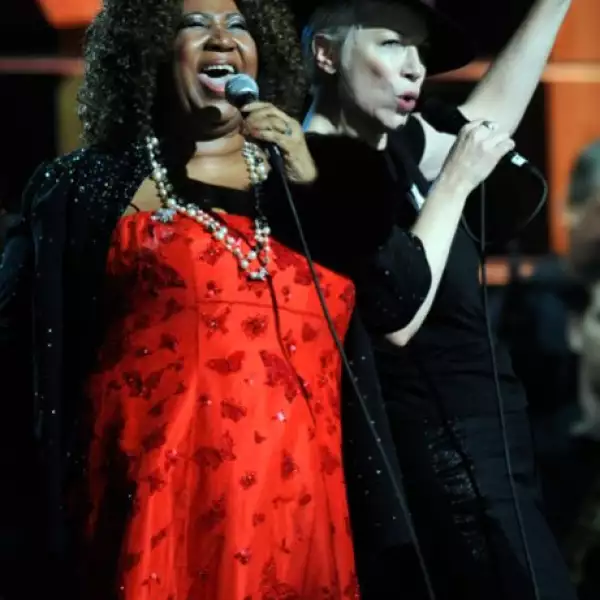 Aretha Franklin y Annie Lennox