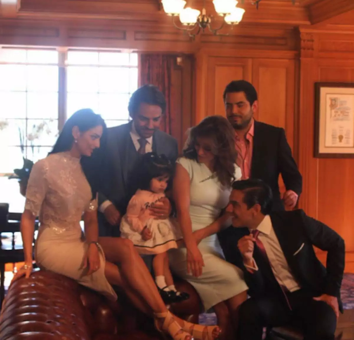 Eugenio celebró su estrella en el Paseo de la Fama de Hollywood junto a su familia.