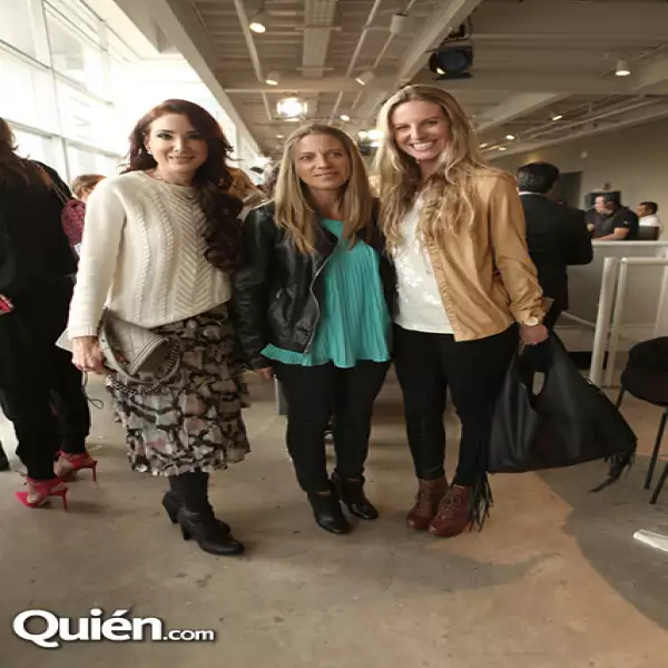 Olivia Guzmán, Lorena Alverde y Mayte Socana