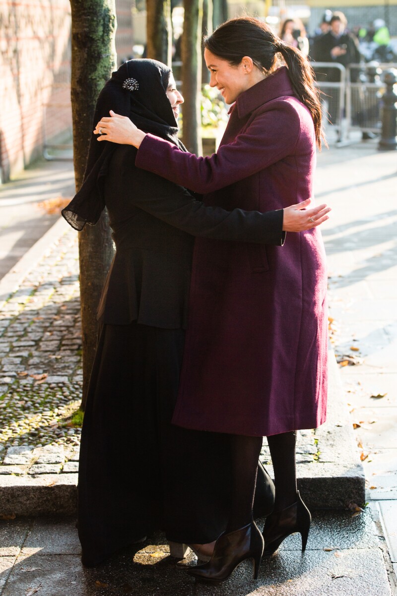 The Duchess Of Sussex Visits The Hubb Community Kitchen