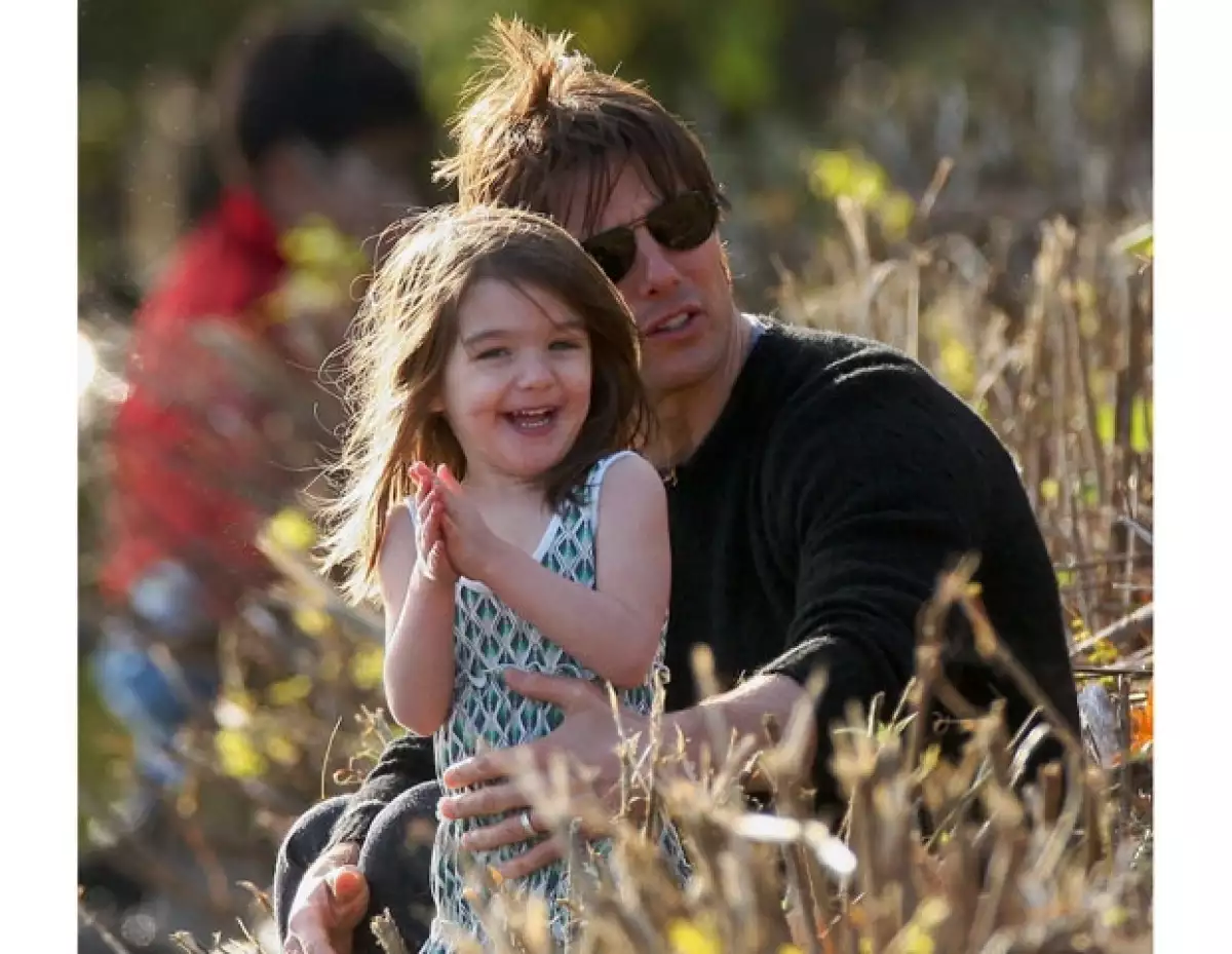 Tom Cruise y Suri son grandes amigos.
