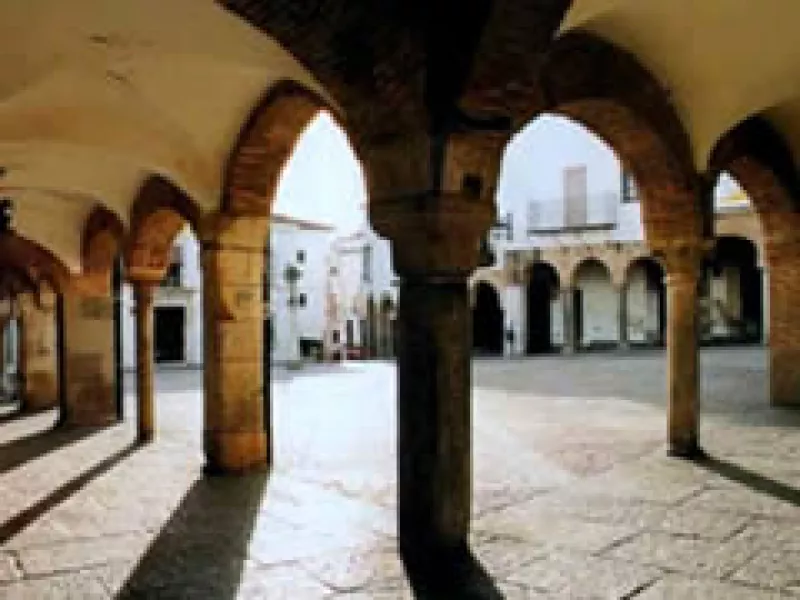 La Plaza Chica es uno de los lugares más representativos de Zafra. (Foto: Stock.xchng)