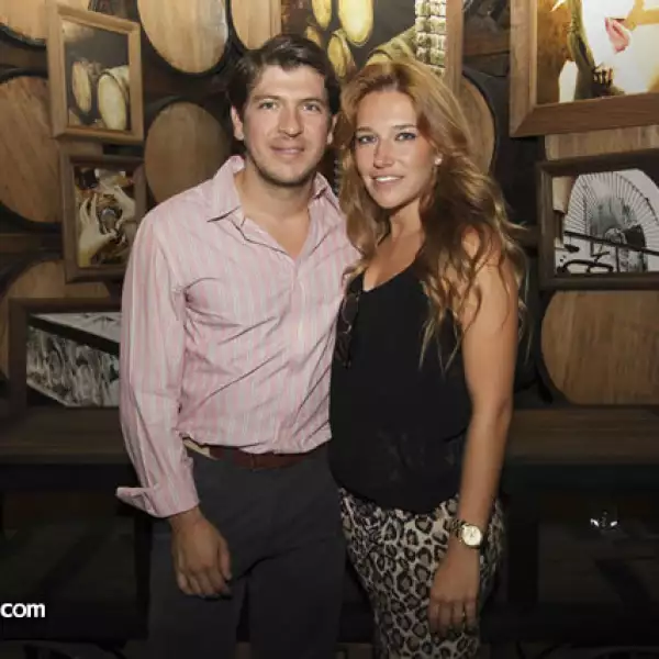 Juan Carlos Vargas y Natalia Esquivias