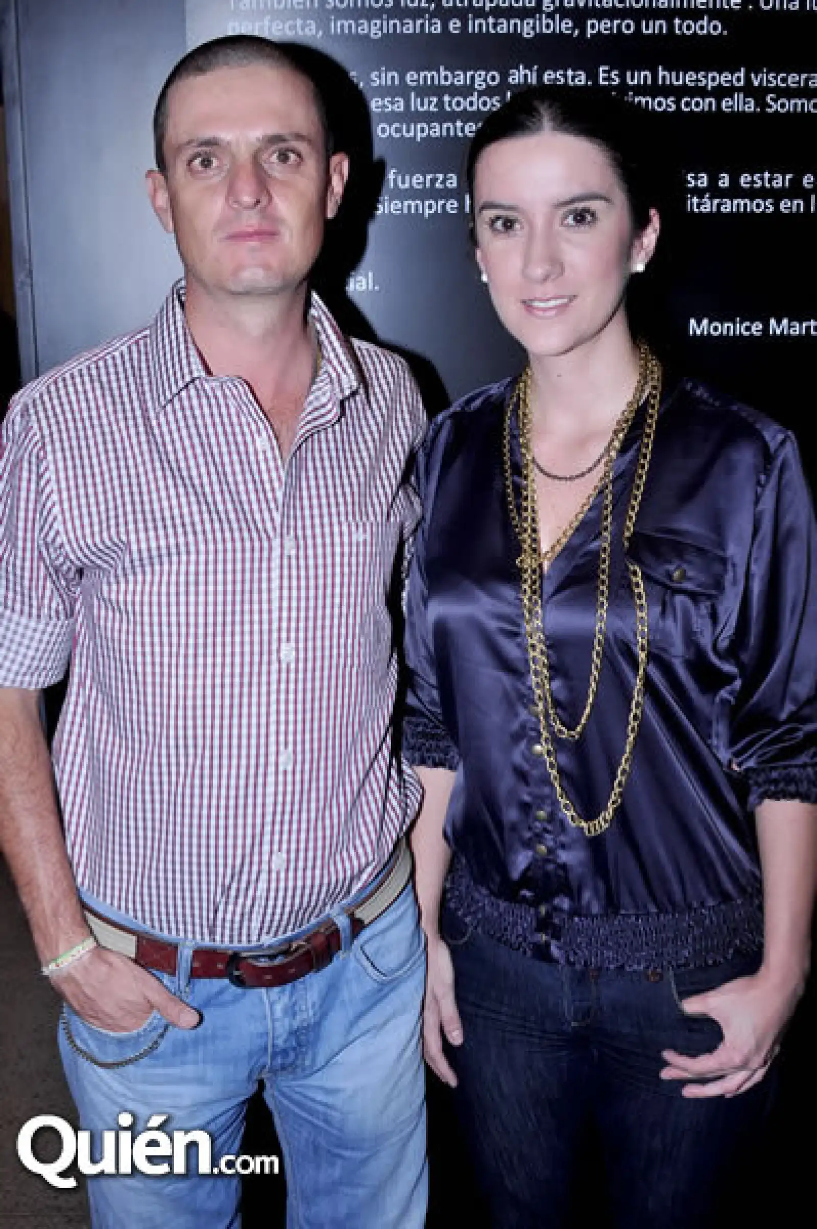 Santiago Gómez y Carolina Sánchez