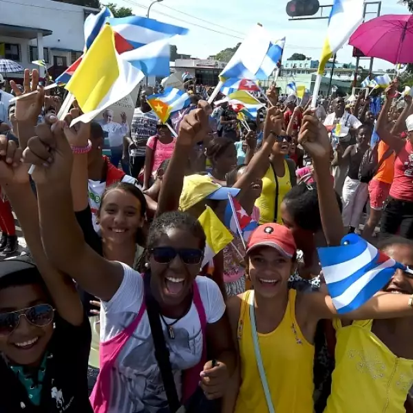 papa francisco cuba santiago gale