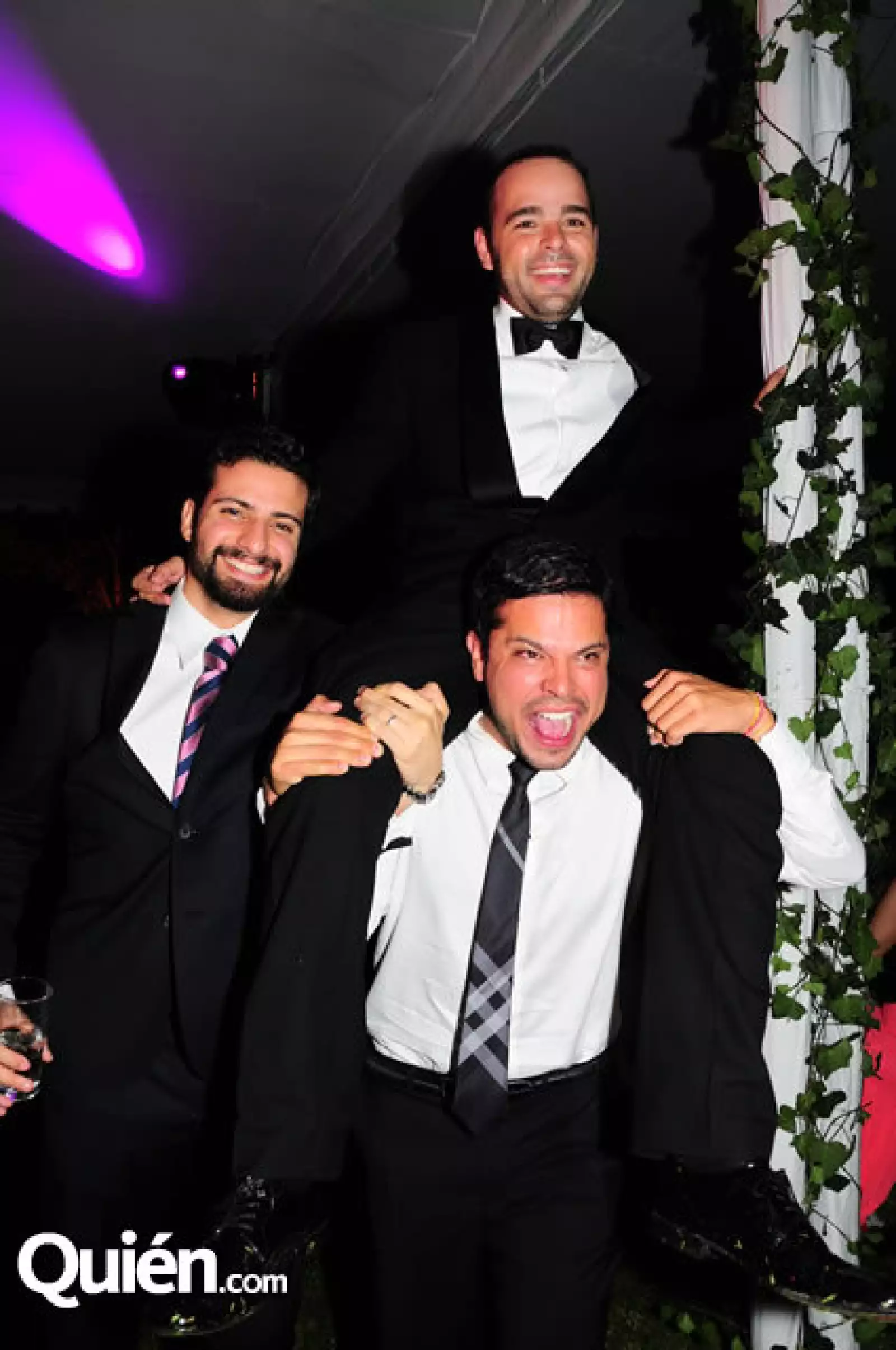 Memi Padilla, Juan Carlos Chidán y Enrique Murillo