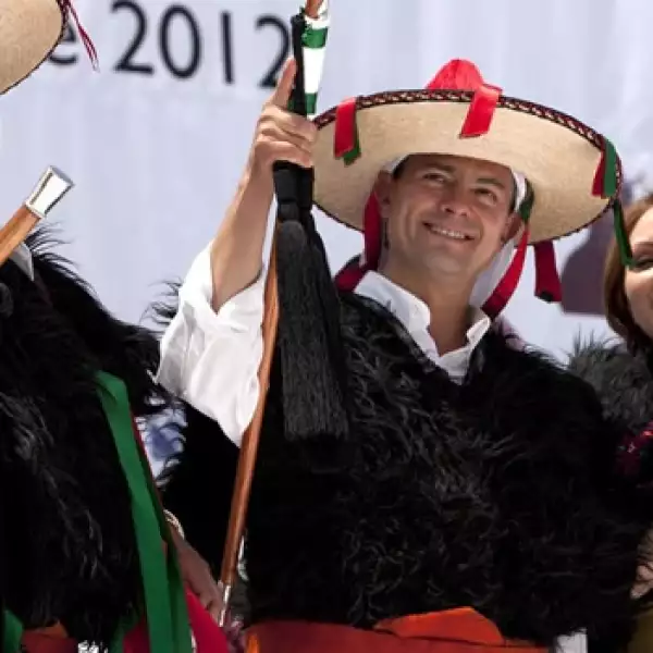 Enrique Peña Nieto visitó San Juan Chamula Chiapas