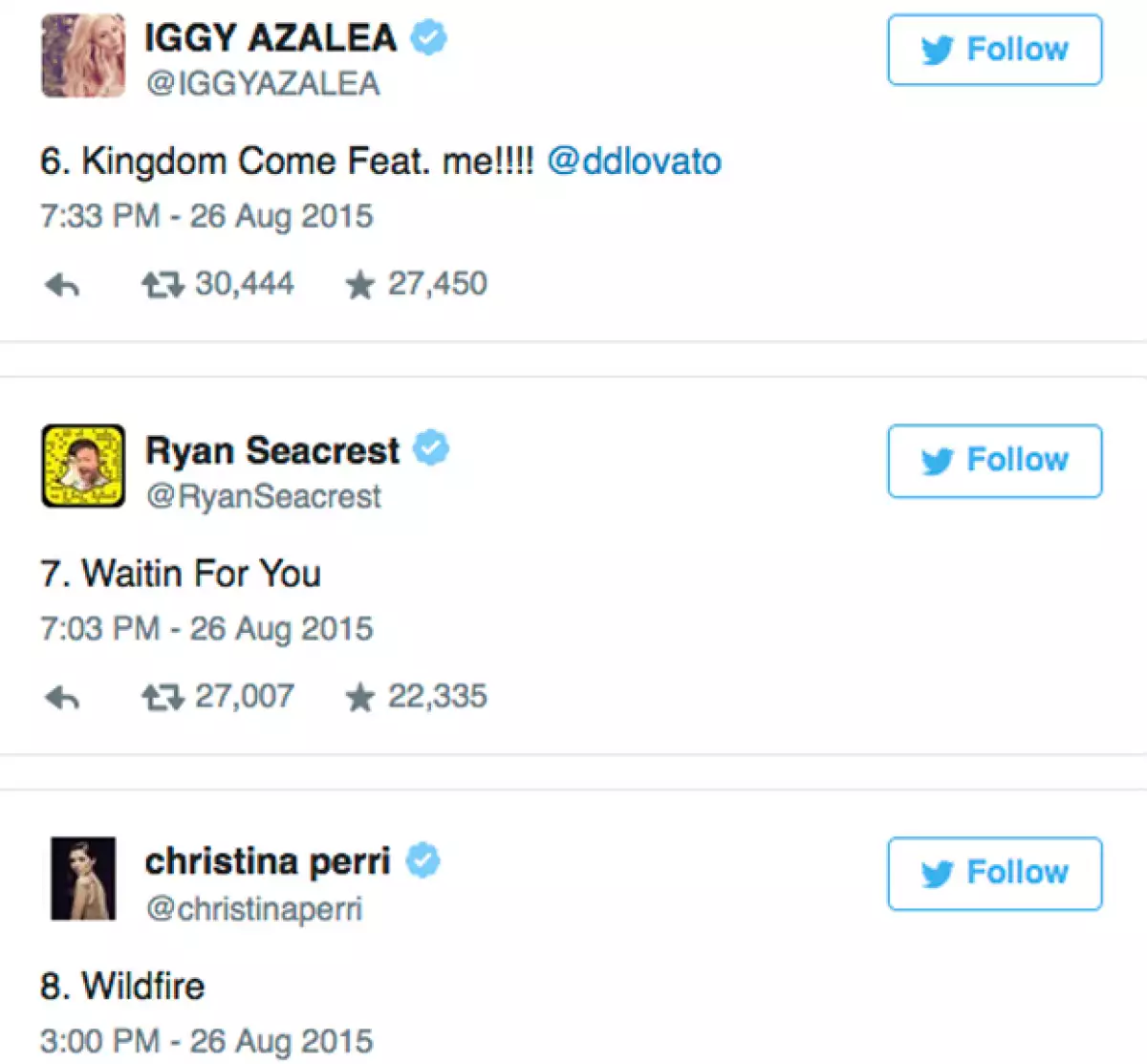 Habrá un dueto el cual es esperado por miles de seguidores y será con Iggy Azalea.