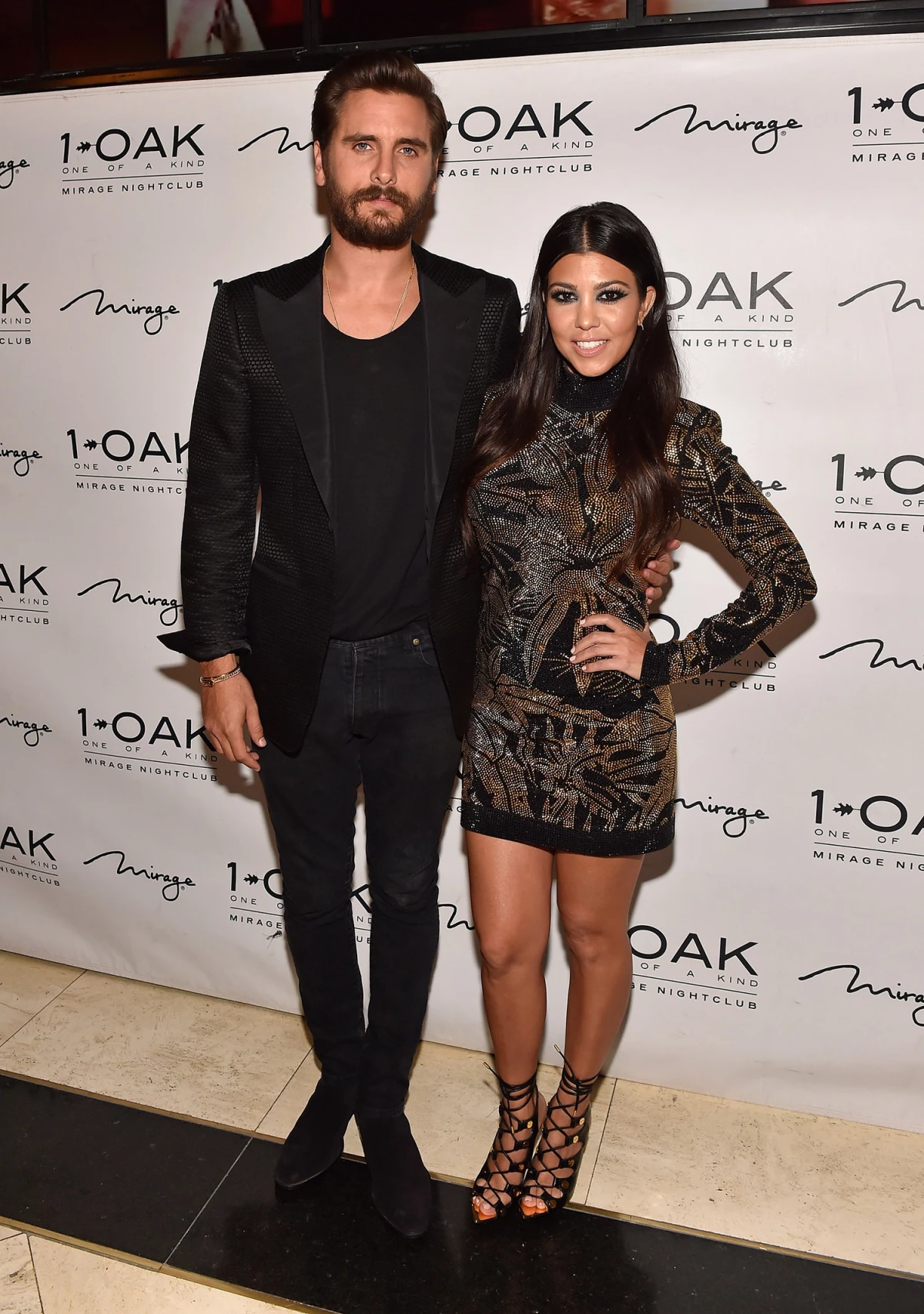 Scott Disick y Kourtney Kardashian