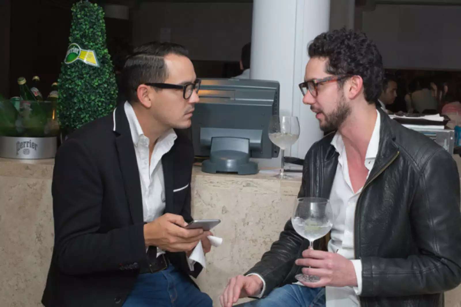 Rodrígo y Octavio Silva