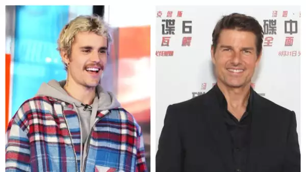 Justin Bieber y Tom Cruise