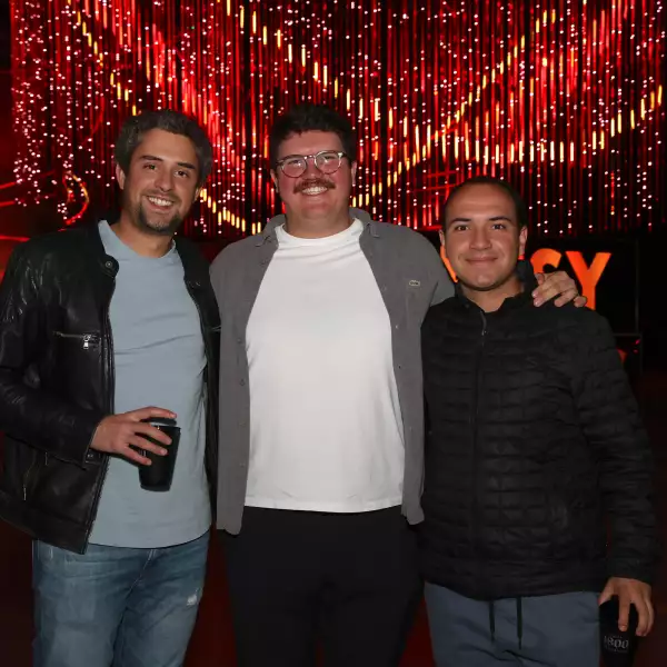 Daniel Dopico, Miguel de la Colina y Daniel Buschbeck