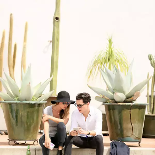 Paulina Cota y David R. Carballido