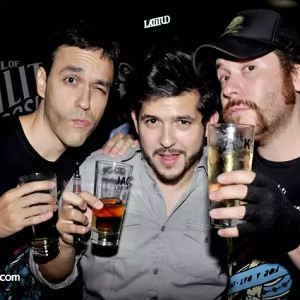 Demián Cantú,Mauricio Ghio y Milton Pacheco