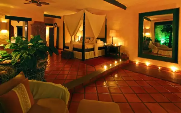 La suite donde se hospedaron los novios