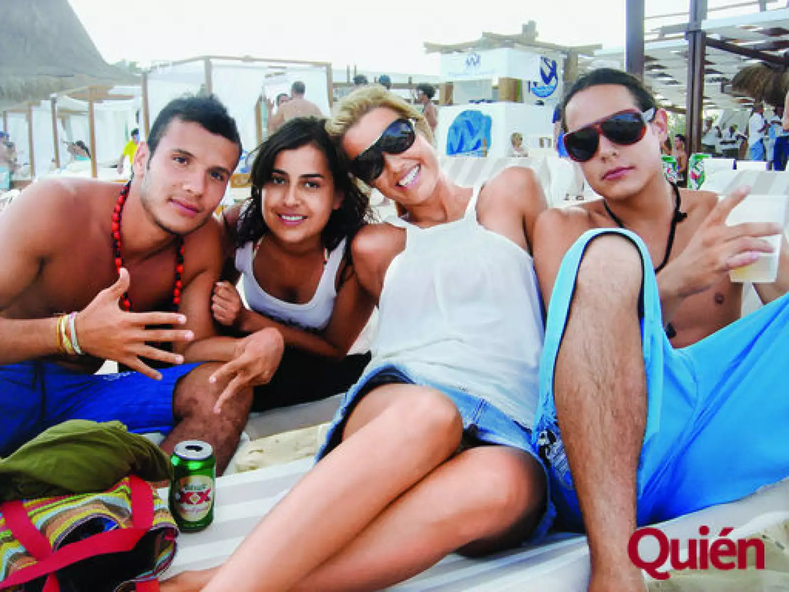 Guillermo Jiménez, Patricia López, Michelle Azanza, Otto Leroy