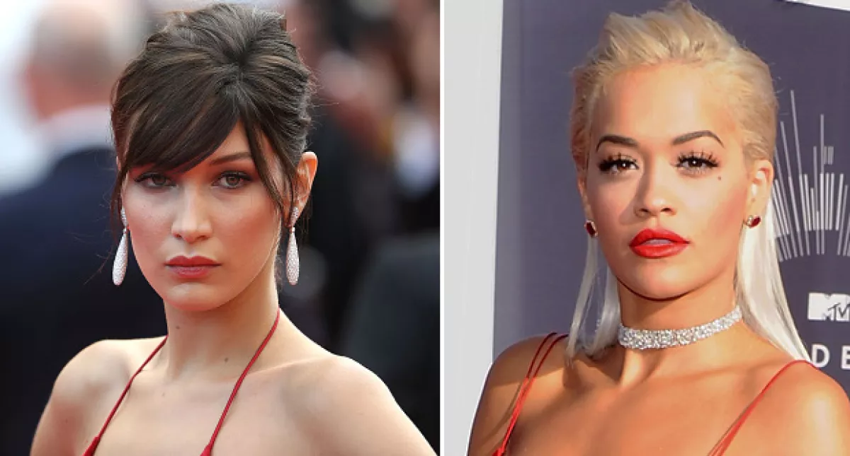 No solo la forma de arreglarse el pelo fue diferente, también lo fue el makeup.