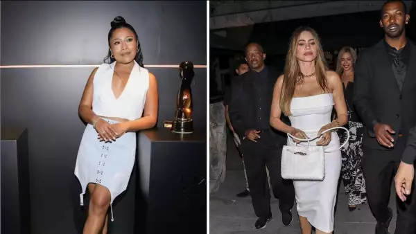 Yalitza Aparicio y Sofía vergara en looks de color blanco.