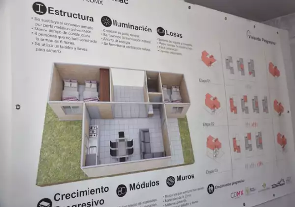 Las viviendas tienen opción de crecimiento
