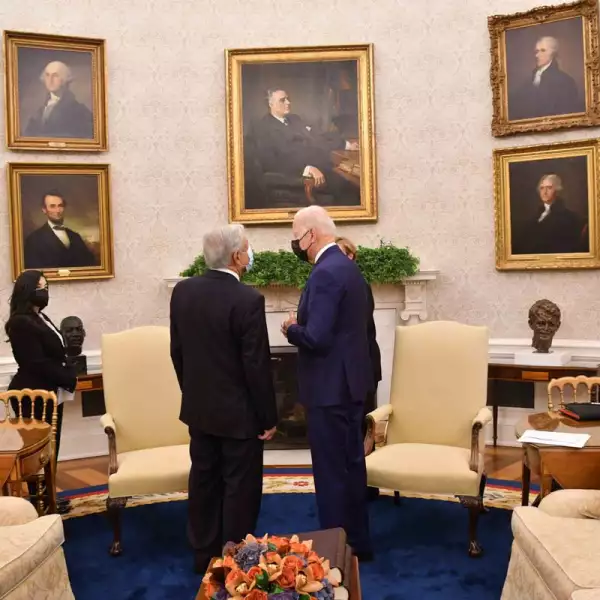 09_Galeria Fer_U.S. President Joe Biden and Mexican President Andres Manuel Lopez Obrador meet in Washington