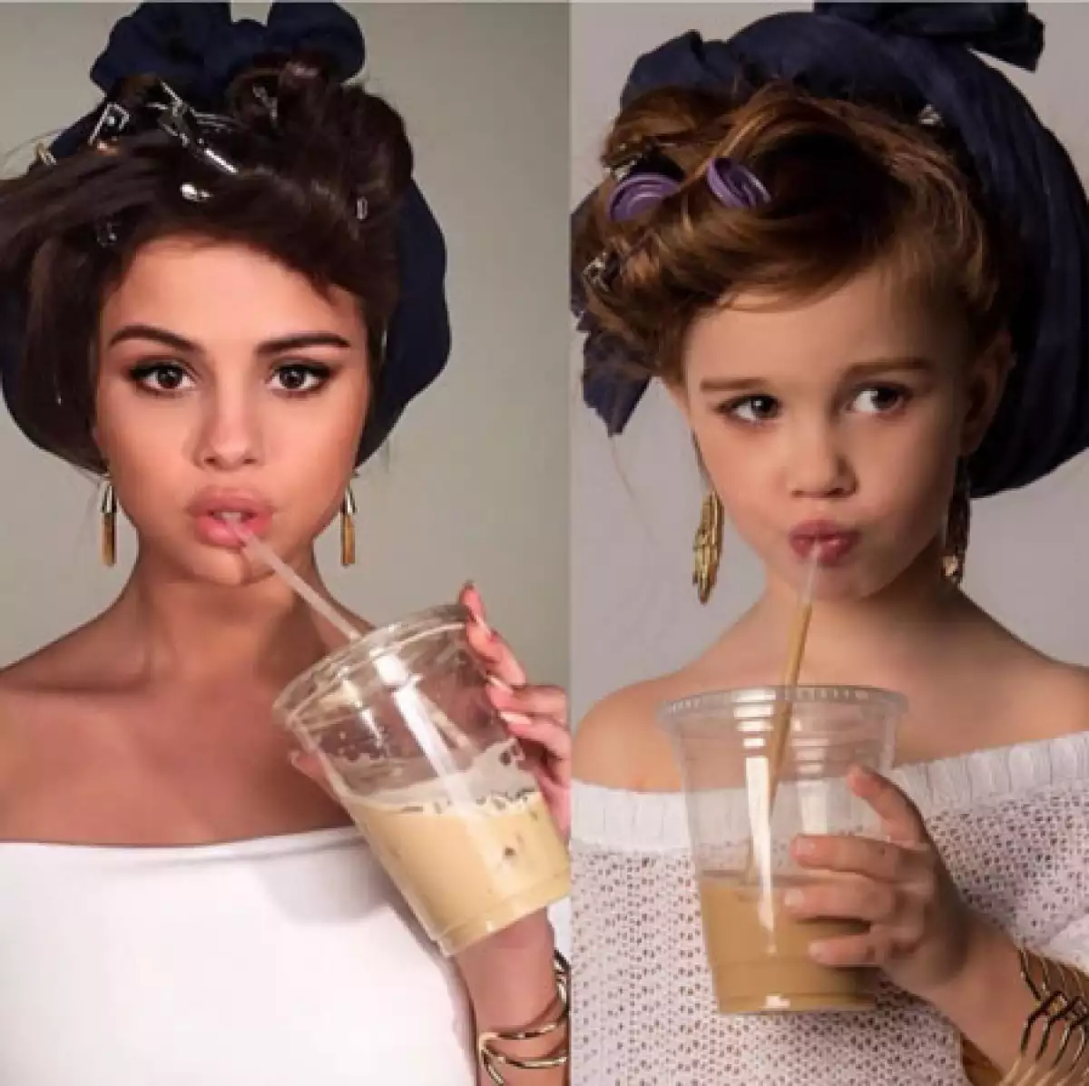 Ellee Approved, de 4 años, con ayuda de su mamá, recrea muchas de las fotos más memorables de la cantante y sólo tienes que verla ¡para morir de ternura!