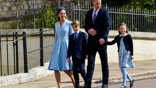 The Royal Family attend the Easter Mattins Service, St. George's Chapel, Windsor Castle, UK - 17 Apr 2022