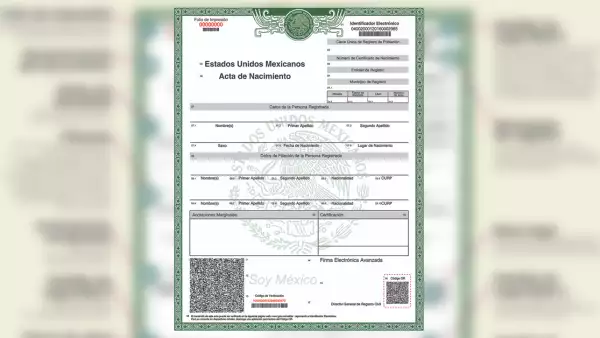 Acta de nacimiento certificada: cuál es su precio y cómo obtenerla