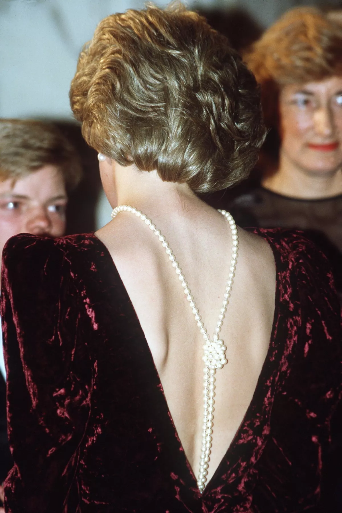Diana At Film Premiere