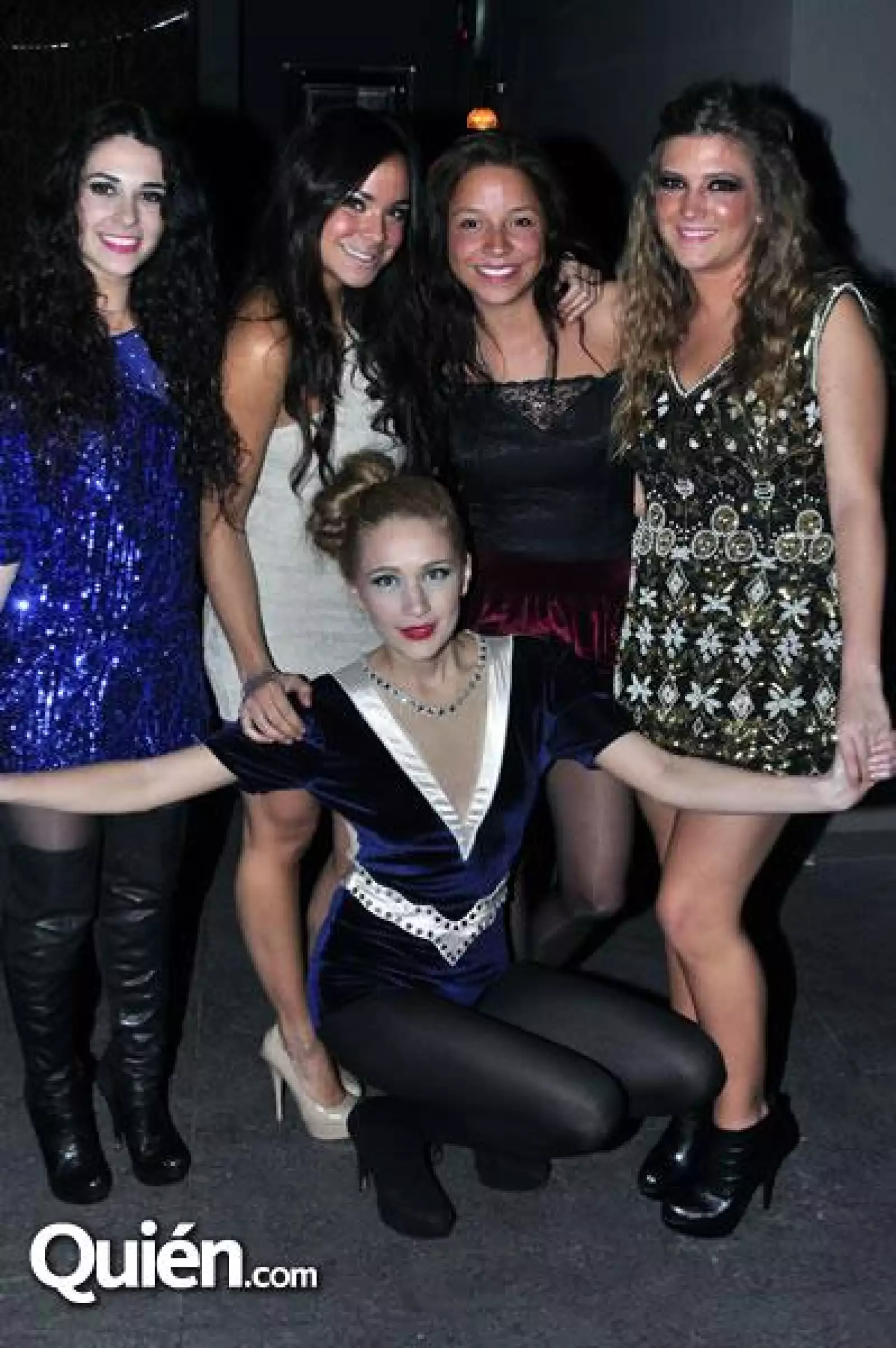 Paula Espinosa,Cuca Díaz,Paola Wong,Melissa González y Ornella Venezia