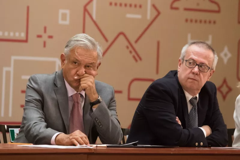 Carta de renuncia de Carlos Urzúa