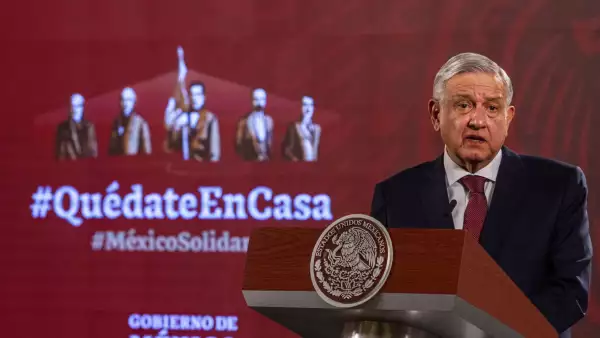 AMLO en su mañanera del 28 de mayo de 2020