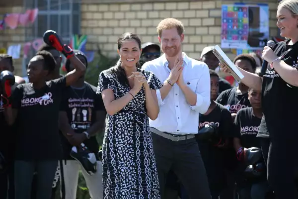 Meghan Markle y el príncipe Harry