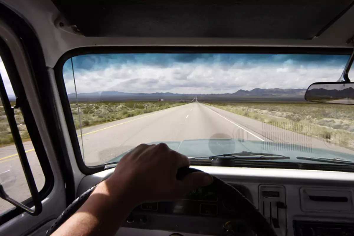 On the road