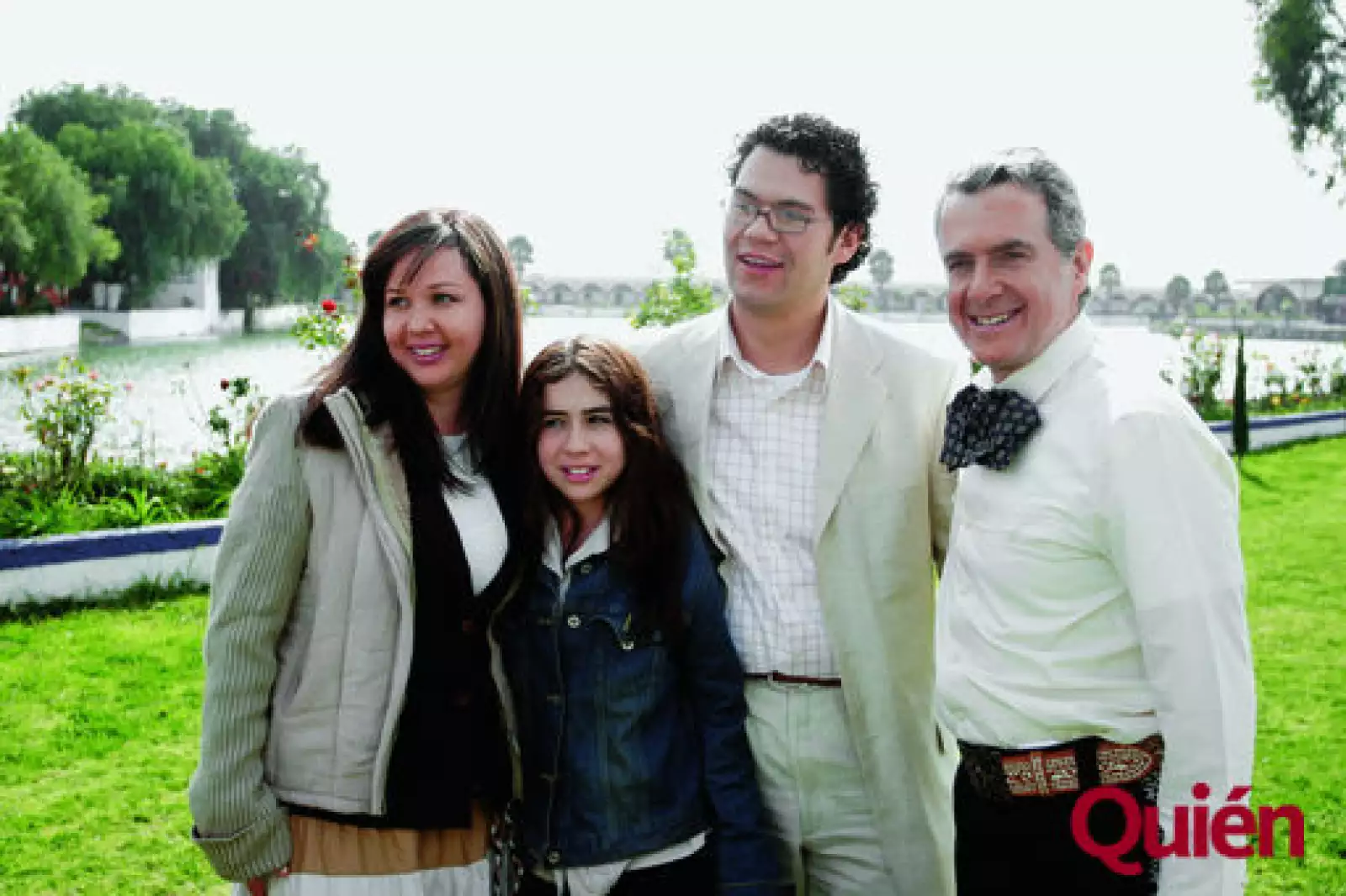 Yuriria Enciso, Ayari Enciso, Ramón Picazo, Santiago Creel