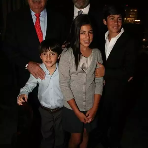 Carlos Slim,Michel Kuri,Santiago Kuri,Ana Paula Kuri,Michel Kuri