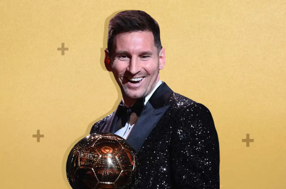 Leonel Messi, quien ganó el Balón de Oro 2021