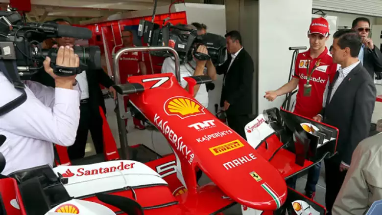 El presidente conoció los diversos puntos del Autódromo, donde alrededor de 110,000 personas podrán dar seguimiento a los 20 vehículos que participan en esta temporada de la F1.