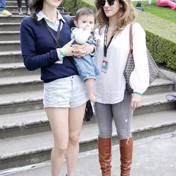 Galia Katz,Nico Castro y Francesca Ronci