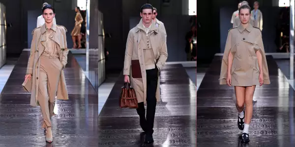 Burberry show, Runway, London Fashion Week, UK - 17 Sep 2018