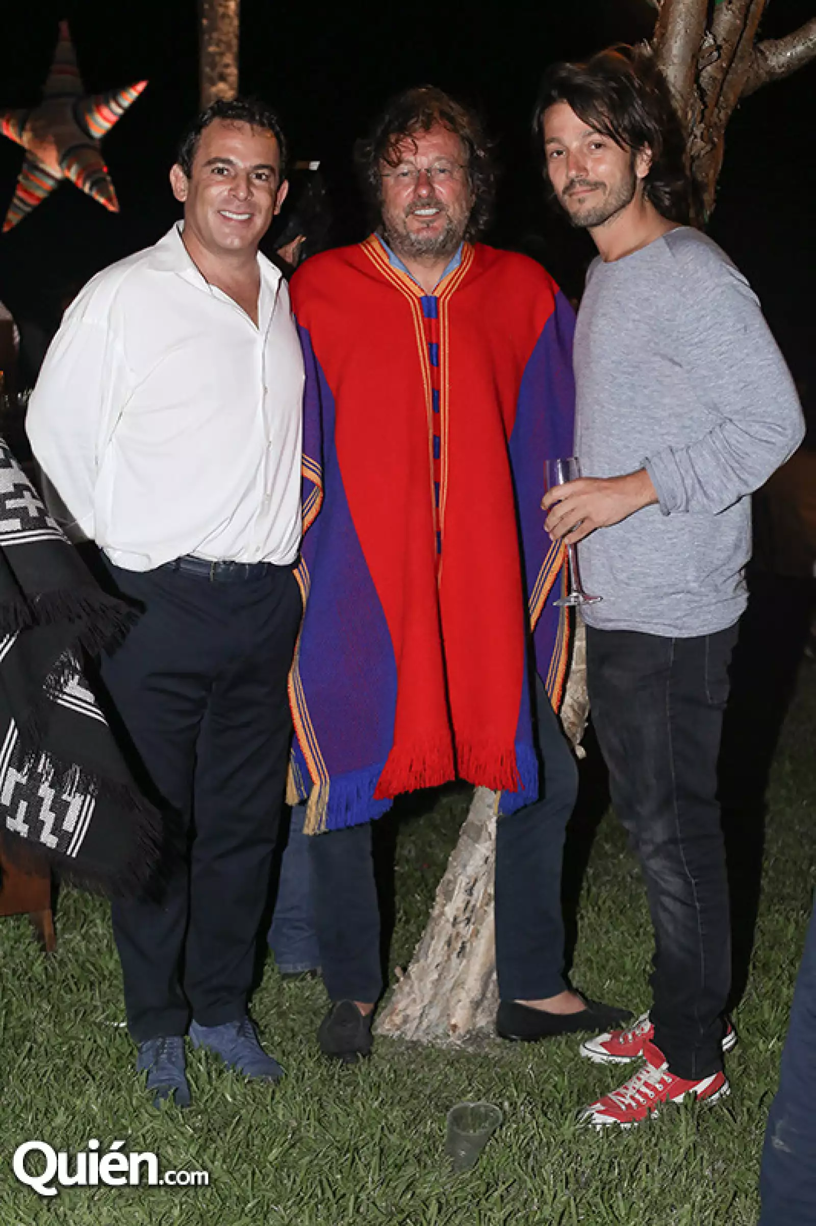 Eugenio López, Filipo Brignone y Diego Luna