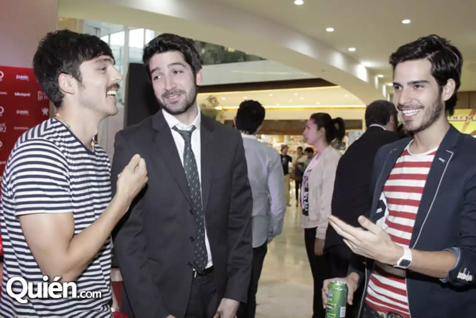 Jordi K, Elías Amione y Juan Carlos Ochoa