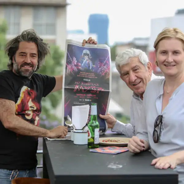Felipe Fernández del Paso, Marcos Micha y Ana Elena Mallet
