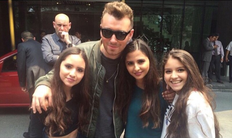Sam Smith, hace una semana con sus fans mexicanas.
