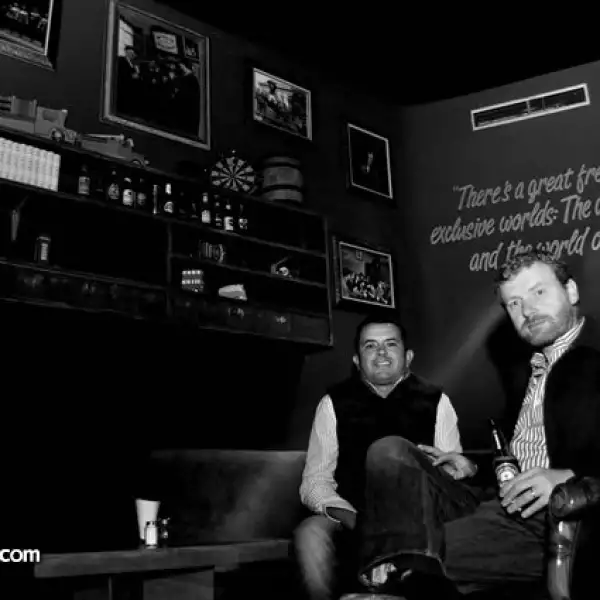 Jaime Muro y Eamonn Mcginnis