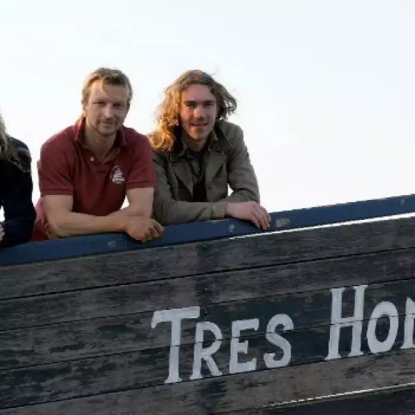 holandeses que diseñaron barco de viento