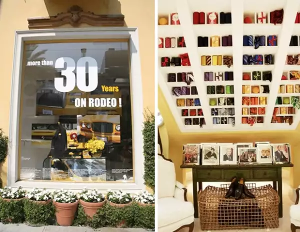 La fachada del lugar y el acomodo de los productos.