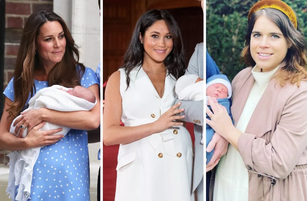 Kate Middleton, Meghan Markle y la princesa Eugenia